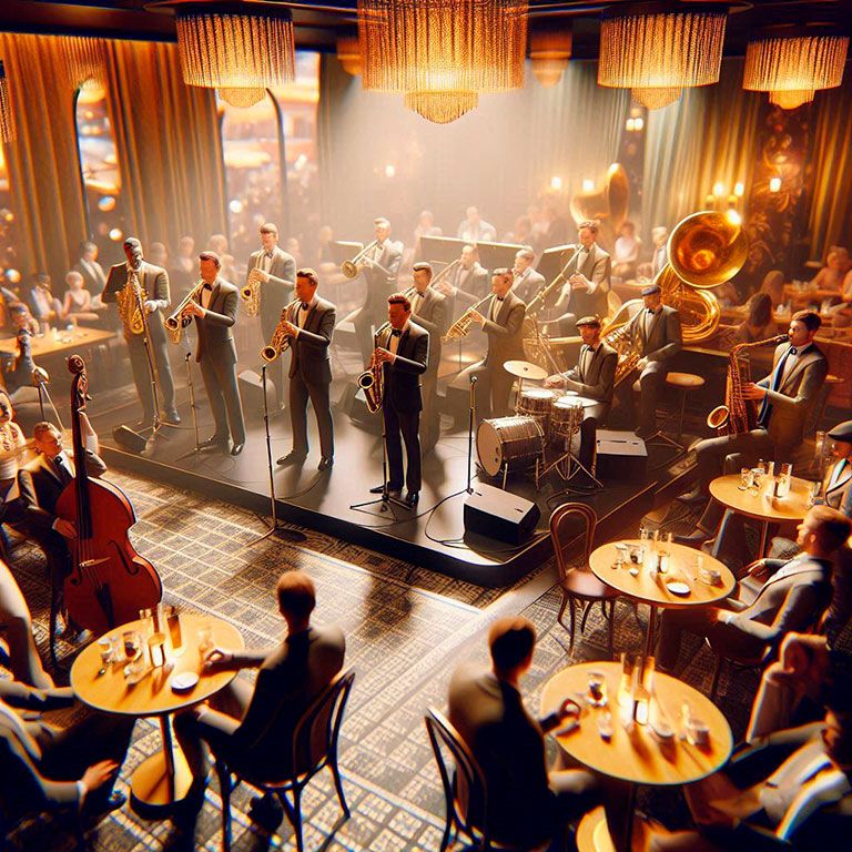 Big Band para cafés y bistrós