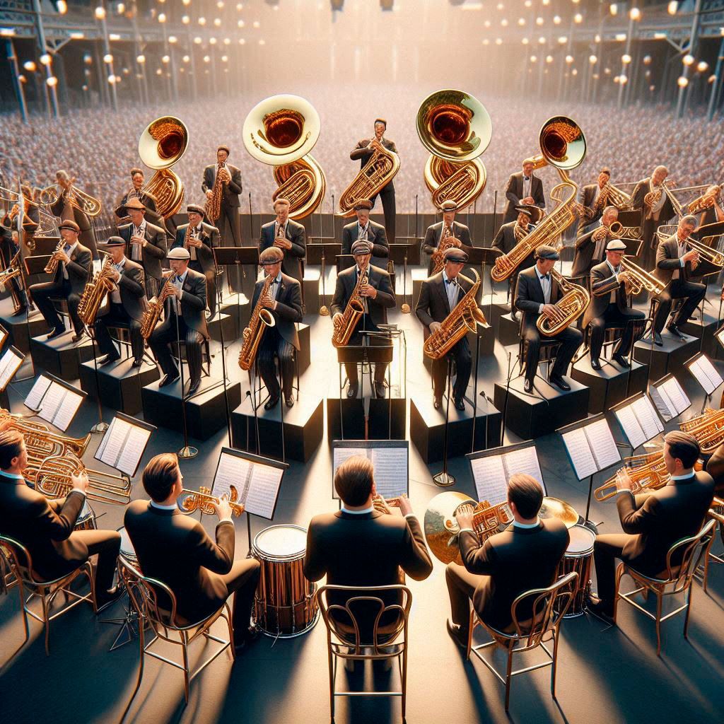 Big Band para conciertos al aire libre
