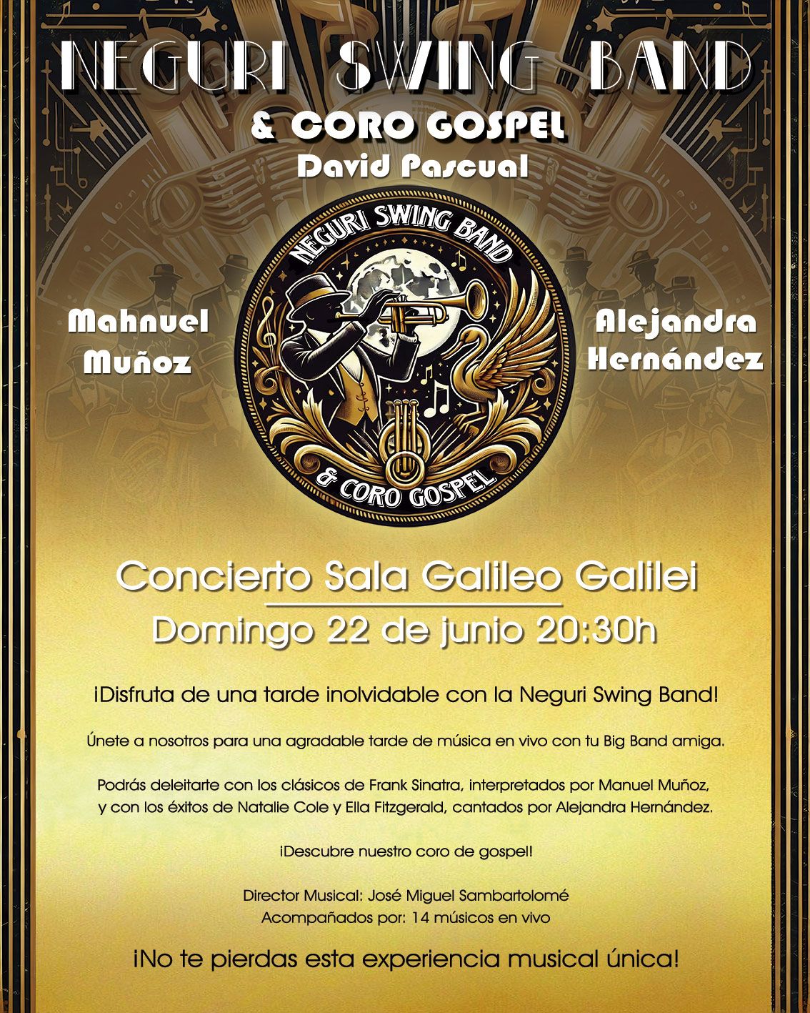 Concierto Big Band Swing & Gospel Neguri